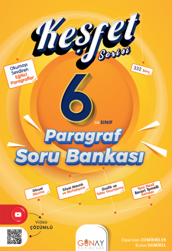 6. Sınıf Keşfet Paragraf Soru Bankası