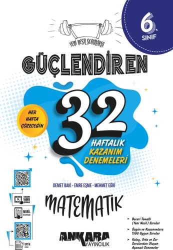 6. SINIF MATEMATİK 32 HAFTA KAZANIM DENEME SINAVI