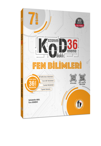 7.SINIF FEN BİLİMLERİ KOD 36 DENEME