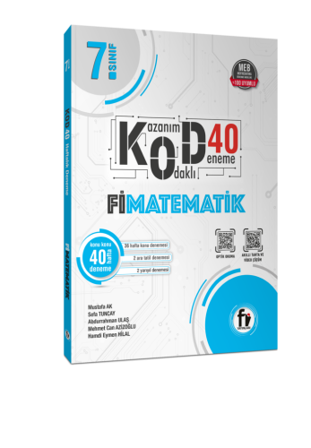 7.SINIF MATEMATİK KOD40 DENEME