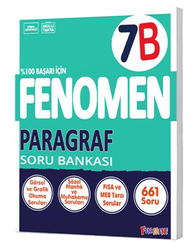 7 PARAGRAF SORU BANKASI (B)