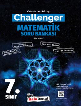 7.Sınıf Challenger Matematik Soru Bankası (Tümü Video Çözümlü)