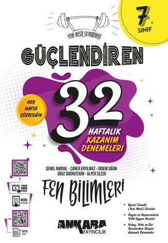 7. SINIF FEN BİLİMLERİ 32 HAFTA KAZANIM DENEME SINAVI