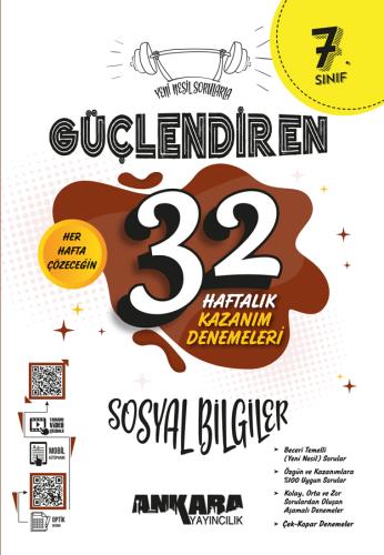 7. SINIF SOSYAL BİL. 32 HAFTA KAZANIM DENEME SINAVI