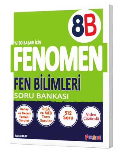 8 FEN BİLİMLERİ SORU BANKASI (B)