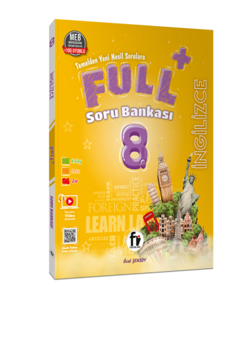 8.SINIF FULL+ İNGİLİZCE SORU BANKASI