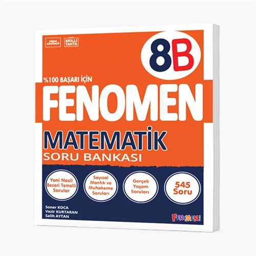 8 MATEMATİK SORU BANKASI (B)