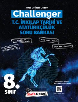 8.Sınıf Challenger T.C. İnkılap Tarihi Soru Bankası (Tümü Video Çözüml