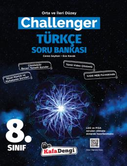 8.Sınıf Challenger Türkçe Soru Bankası (Tümü Video Çözümlü)