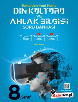 8.Sınıf Din Kültürü ve Ahlak Bilgisi Soru Bankası (Tümü Video Çözümlü)