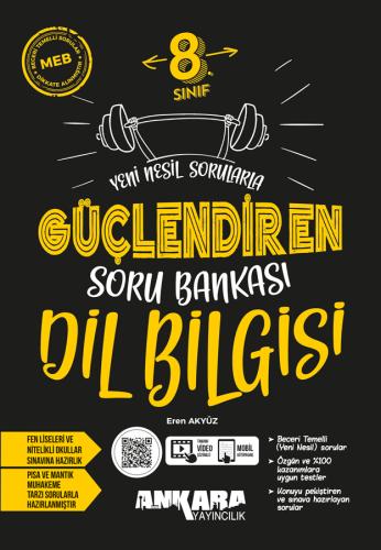 8. SINIF GÜÇLENDİREN DİL BİLGİSİ SORU BANKASI