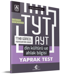 TYT AYT DİNLENDİREN DİN KÜL SORU BANKASI