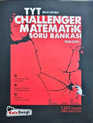 TYT Challenger Matematik Soru Bankası (Tümü Video Çözümlü)