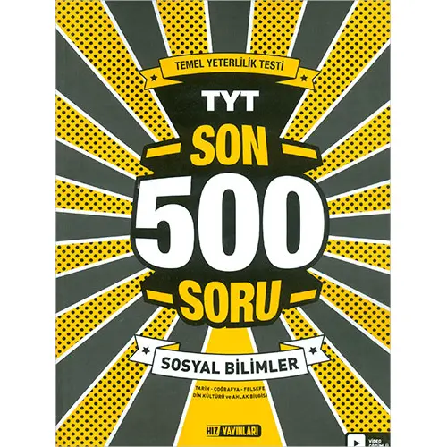 TYT SOSYAL BİLİMLER SON 500 SORU